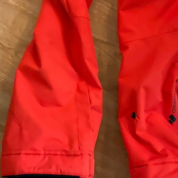 Vibrant Red Kids Snow Pants - Picture 8 of 10